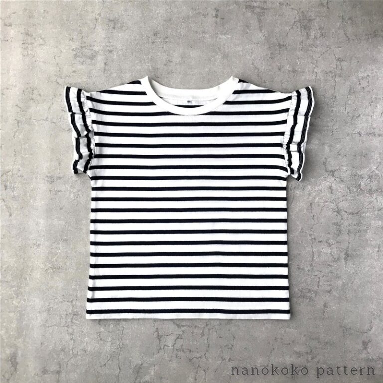 子供服【ゆるTシャツ】の型紙販売 | nanokoko pattern