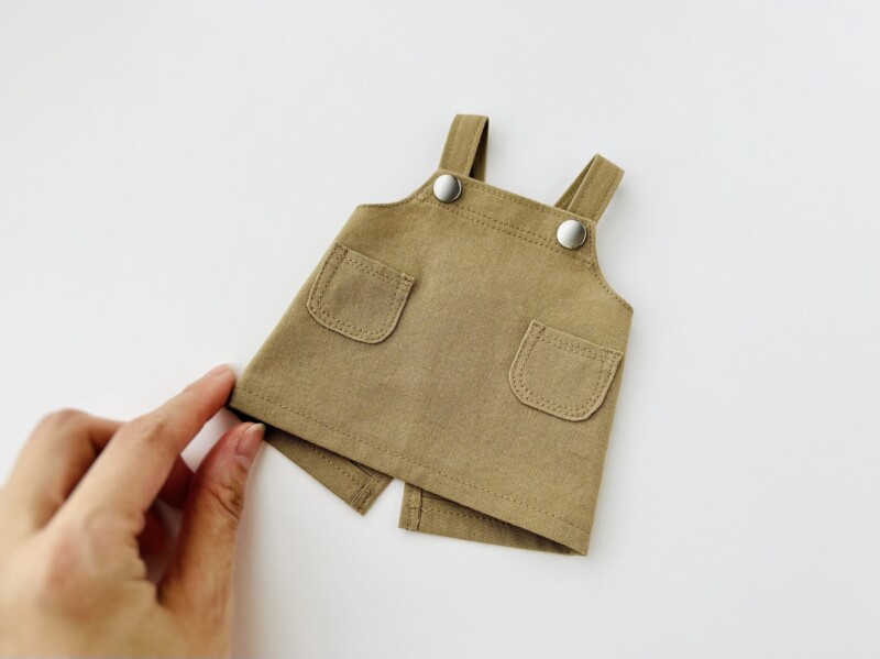 ドールクロスエプロンの型紙と作り方～nanoneko dollや26cmお世話人形サイズ