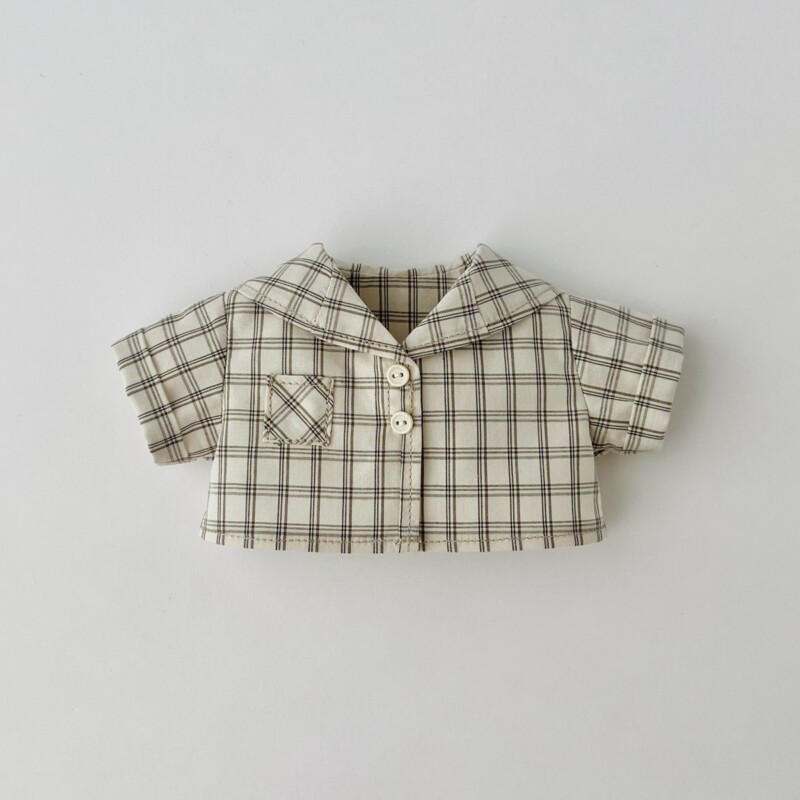 セーラーカラーシャツの型紙と作り方～26cmドール服