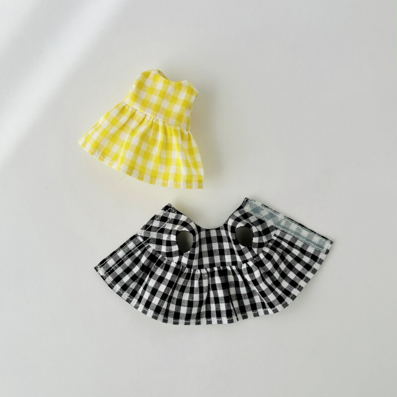 ミニnanoneko着せ替えぬいぐるみチャームの型紙と作り方~11cmドール服
